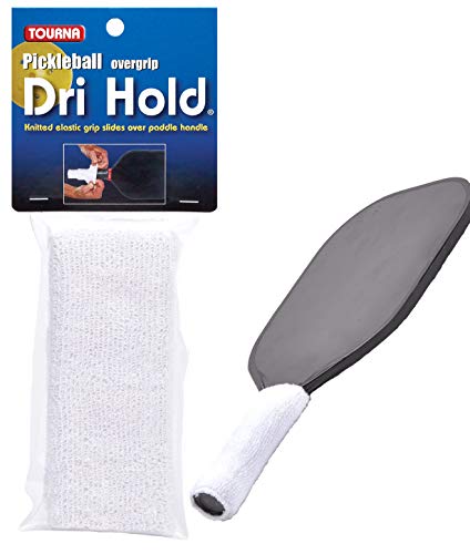 Dri Hold Pickleball Overgrip - Absorbent Grip - White - 2 Pack