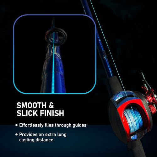 Pro Grade Braided Fishing Line - Strong & Abrasion Resistant