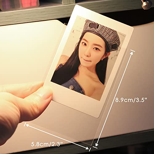 Kpop Photocard Sleeves - Ultra Clear, Unsealable - 100 Packs