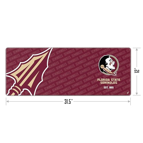 Florida State Seminoles Desk Pad - Water-Resistant, Heavy-Duty, Non-Slip
