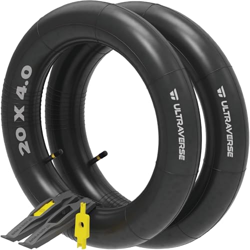 20x4.0 Inner Tubes | Schrader Valve | Durable 2 Pack for Fat Tires