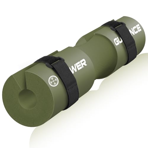 Barbell Squat Pad - Neck & Shoulder Protector for Weight Lifting - Green