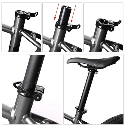 Bicycle Seatpost Shim Adapter - 25.4mm to 27.2mm, 60mm Length