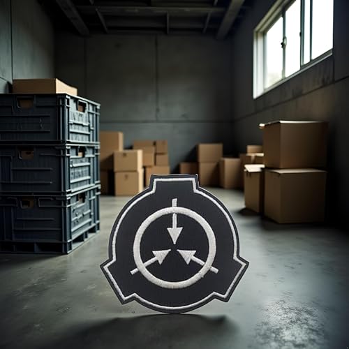 SCP Foundation Embroidered Tactical Patch - 3x5 Inches
