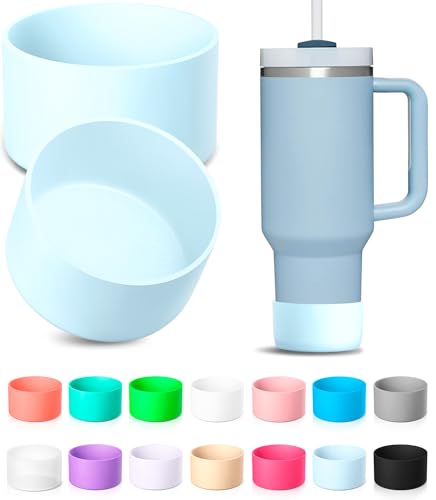 Silicone Boots for Stanley & Owala Tumblers - Light Blue, 2-Pack