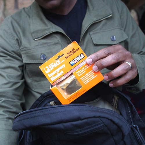 Emergency Survival Blanket - Reflective, Waterproof, Compact