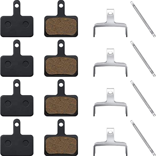 High-Performance Mountain Bike Brake Pads - Resin - 4 Pairs