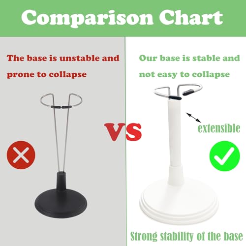 Lightstick Stand Set for Stray Kids - 2-Piece Black & White