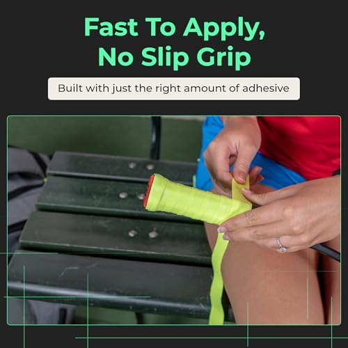 ADV MaxTac Tennis Overgrip 3-Pack – Tacky Moisture-Wicking Grip