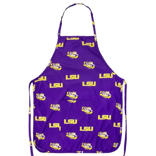 Adjustable Cotton BBQ Apron with 9" Pocket for Tailgating