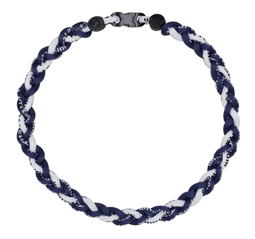 Braided Baseball Rope Necklace in League Team Colors