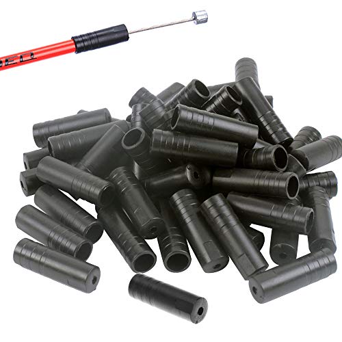 200pcs Bicycle Shift & Brake Cable End Caps - Durable Plastic