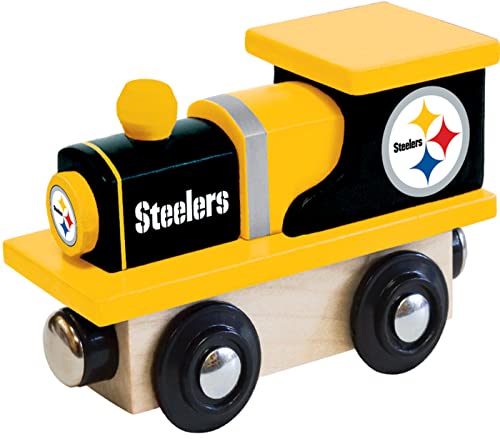 Pittsburgh Steelers Real Wood Toy Train - Age 3+