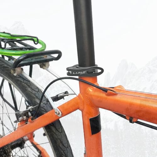 Quick Release Bike Seat Post Clamp - Aluminum Alloy - Black, 31.8mm