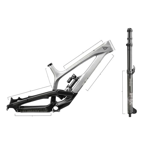 High Impact Honeycomb Bike Frame Guard - Clear/Silver