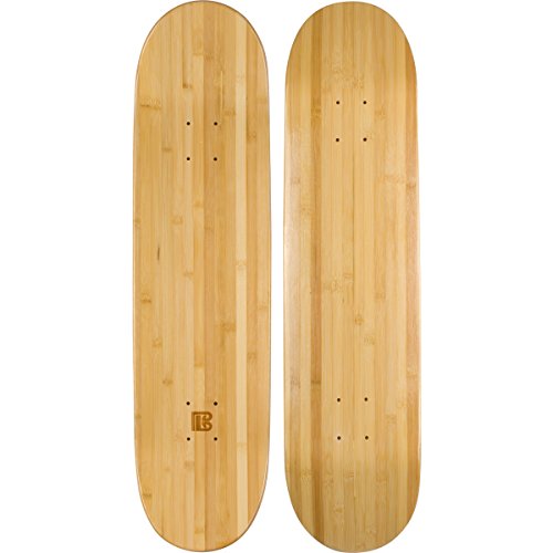 Bamboo Skateboards POP Blank Deck 7.5 - Strong, Eco-Friendly 6-Ply