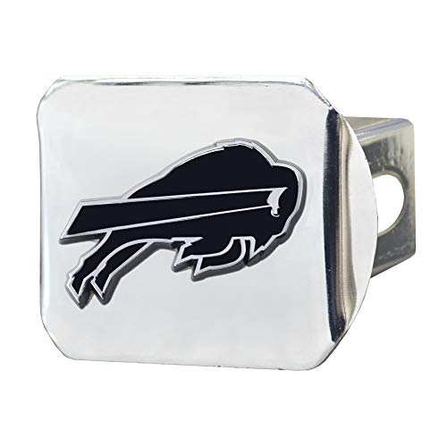 Buffalo Bills 3D Chrome Hitch Cover – Official NFL Logo Design