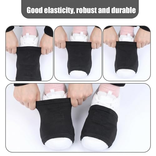 Unisex Anti-Slip Dance Shoe Covers - 4 Pairs for Smooth Floors