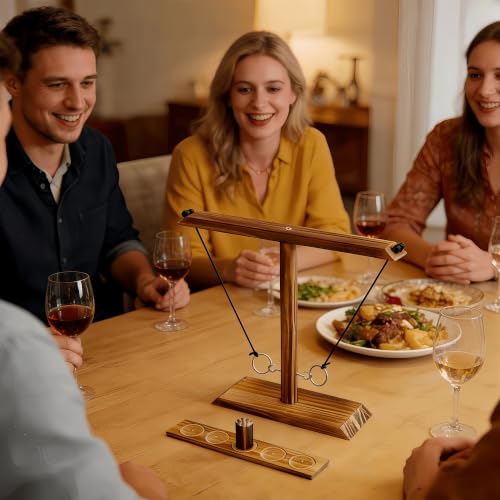 Ring Toss Game, Throwing Game with Shot Put, Hook and for Adults