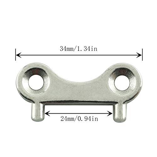 316 Stainless Steel Deck Fill Plate Key - 2 Pack