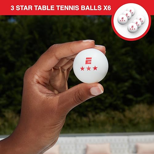 3-Star Ping Pong Balls - 6 Pack Regulation Size Table Tennis Training Set