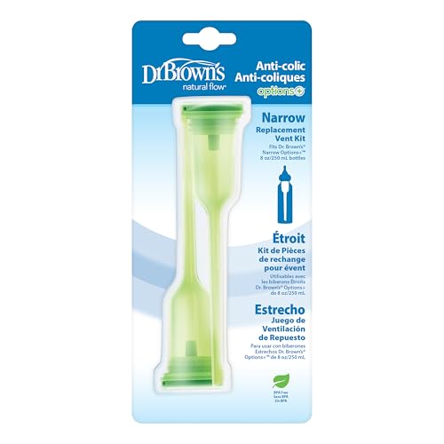 Narrow Bottle Replacement Vent Kit - 8 oz, 2-Pack