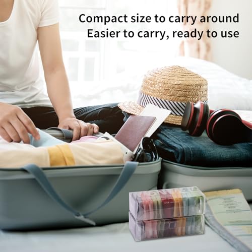 28 Count Compressed Towels - Reusable Portable Washcloths for Travel