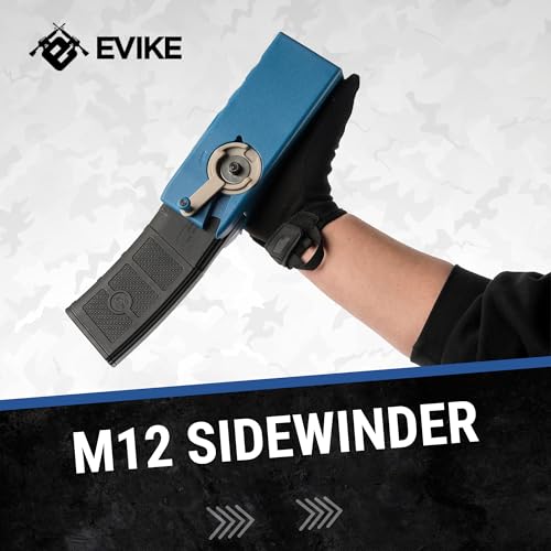 Airsoft BB Speed Loader - EMG Odin Innovations Sidewinder M12 - Blue