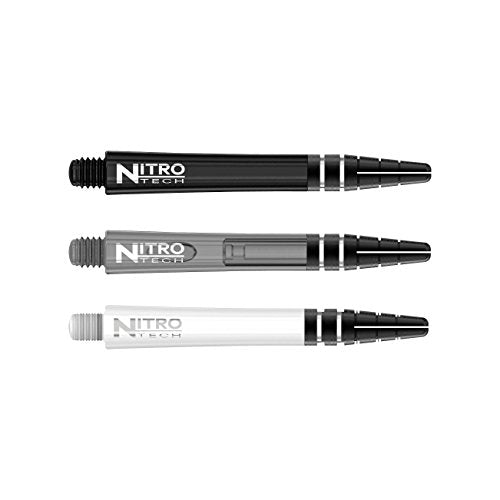 RED DRAGON Nitrotech Medium Dart Shafts 42mm - Flight Locking System, 9 Pack