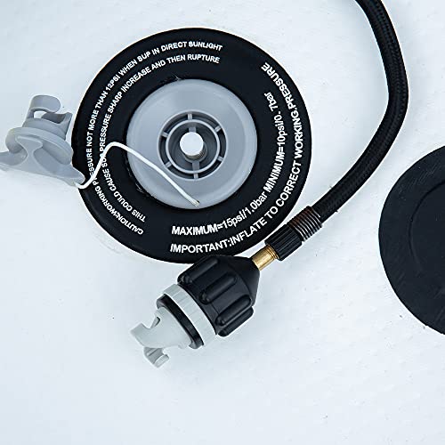 Inflatable SUP Pump Adapter for Schrader Valve - Black
