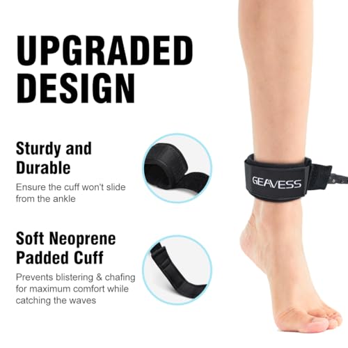 Coiled SUP Leash - 11 FT Lightweight Paddleboard Leash