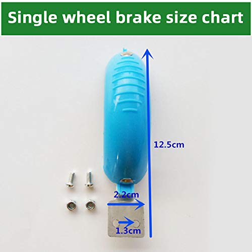 Metal Rear Fender Brake Assembly for 2-3 Wheel Kick Scooters