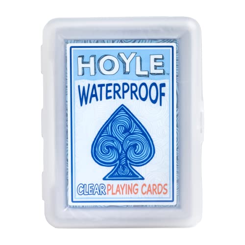Waterproof Clear Plastic Playing Cards - Hoyle Waterproof Deck