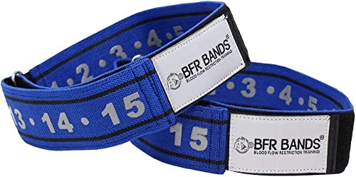 Occlusion Training Bands for Legs and Calves - 3 Inch - Black