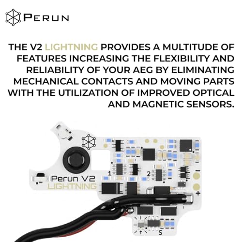 Perun V2 Lightning Mosfet for AEG Airsoft Rifle - Programmable Modes