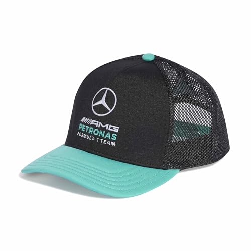 Mercedes-AMG Petronas Formula One Team Flatbrim Cap - One Size Black/Semi Mint Rush