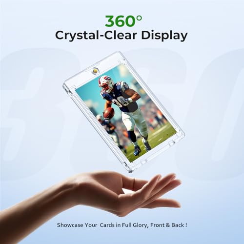 Magnetic Card Holder - 52ct Slim Waterproof Cases for Trading Cards