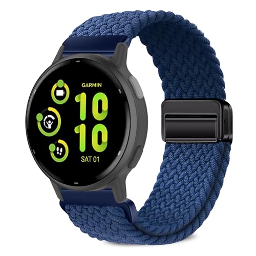 20mm Nylon Band for Garmin Forerunner - Atlantic Blue