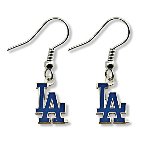 MLB Los Angeles Dodgers Dangler Earrings - Team Colors & Logo