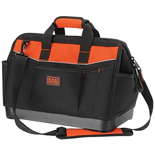 BLACK+DECKER Tool Bag, 16-inch (BDST500002APB)