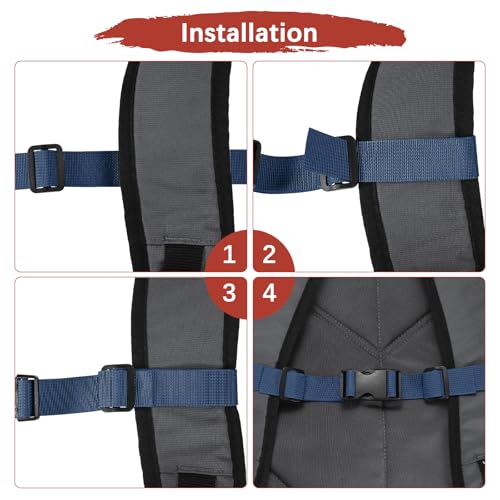 Adjustable Backpack Chest Strap - Navy Blue Sternum Strap