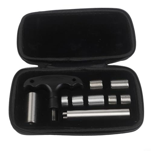 Cue Weight Bolt Kit - 8 Weights with Detachable Tool for Billiards