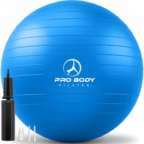 Gym-Grade Pilates Yoga Ball - Sizes 45 to 85 cm, 880 lb Capacity