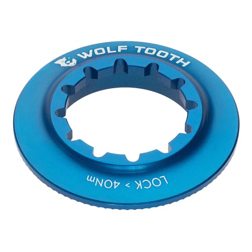 Wolf Tooth Centerlock Rotor Lockring – Internal Spline (Blue)