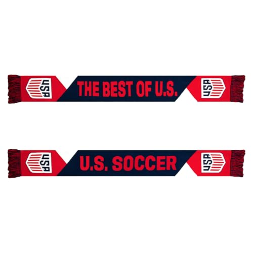 U.S. Soccer Federation Scarf - Unisex Adult - White One Size