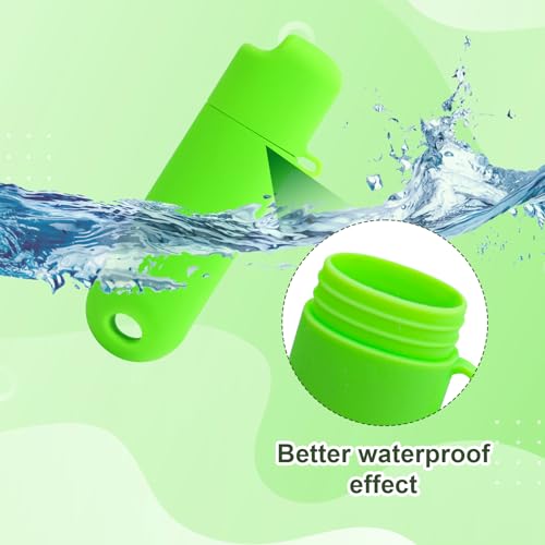 Waterproof Lighter Case Cover Holder for BIC - Light Green (2pcs)