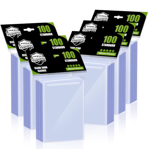 600 Card Sleeves for Trading Cards - Soft Penny Protectors