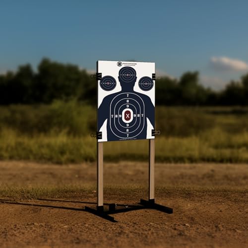 Shooting Paper Targets - 12x18 Inch Silhouette, 25 Pack