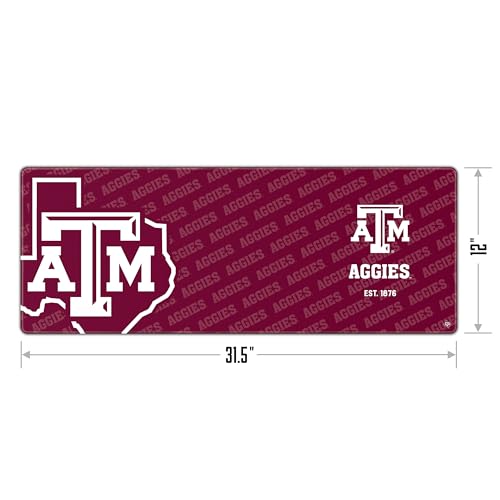 NCAA Texas A&M Aggies Desk Pad - Water Resistant, Heavy-Duty