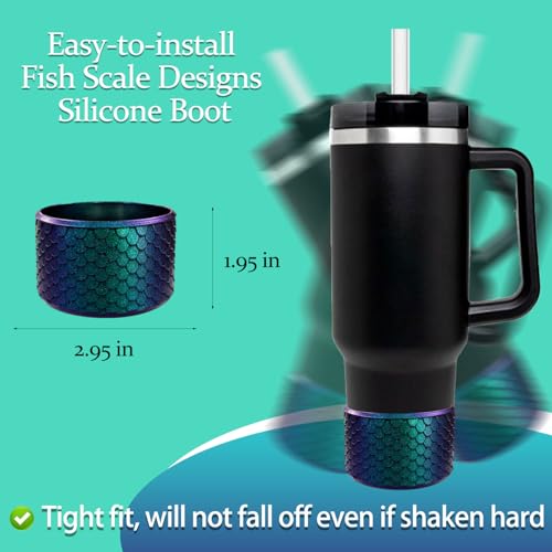 Chameleon Gradient Silicone Boot for 12-24oz Hydroflask - Emerald Green